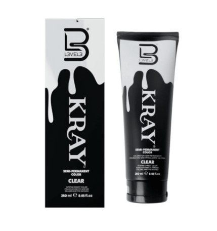 KRAY COLOR -SEMI PERMANENTE TRANSPARENTE-    250ML.  L3VEL3