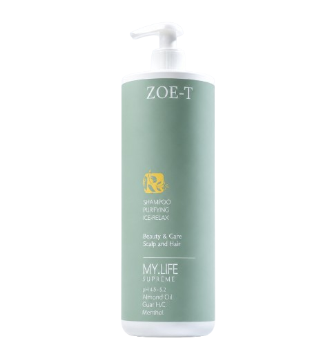 SHAMPOO PURIFYING ICE RELAX       CHAMPÚ PURIFICANTE     ZOE-T