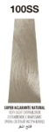 Tinte Zoe-T SÚPER ACLARANTE NATURAL 100SS